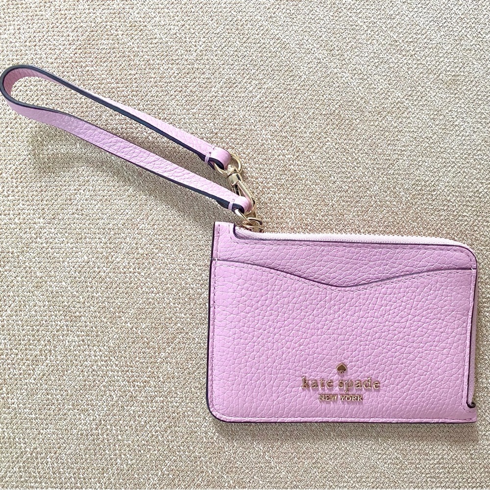 Kate Spade Small Card Holder Wristlet - Punk NWT